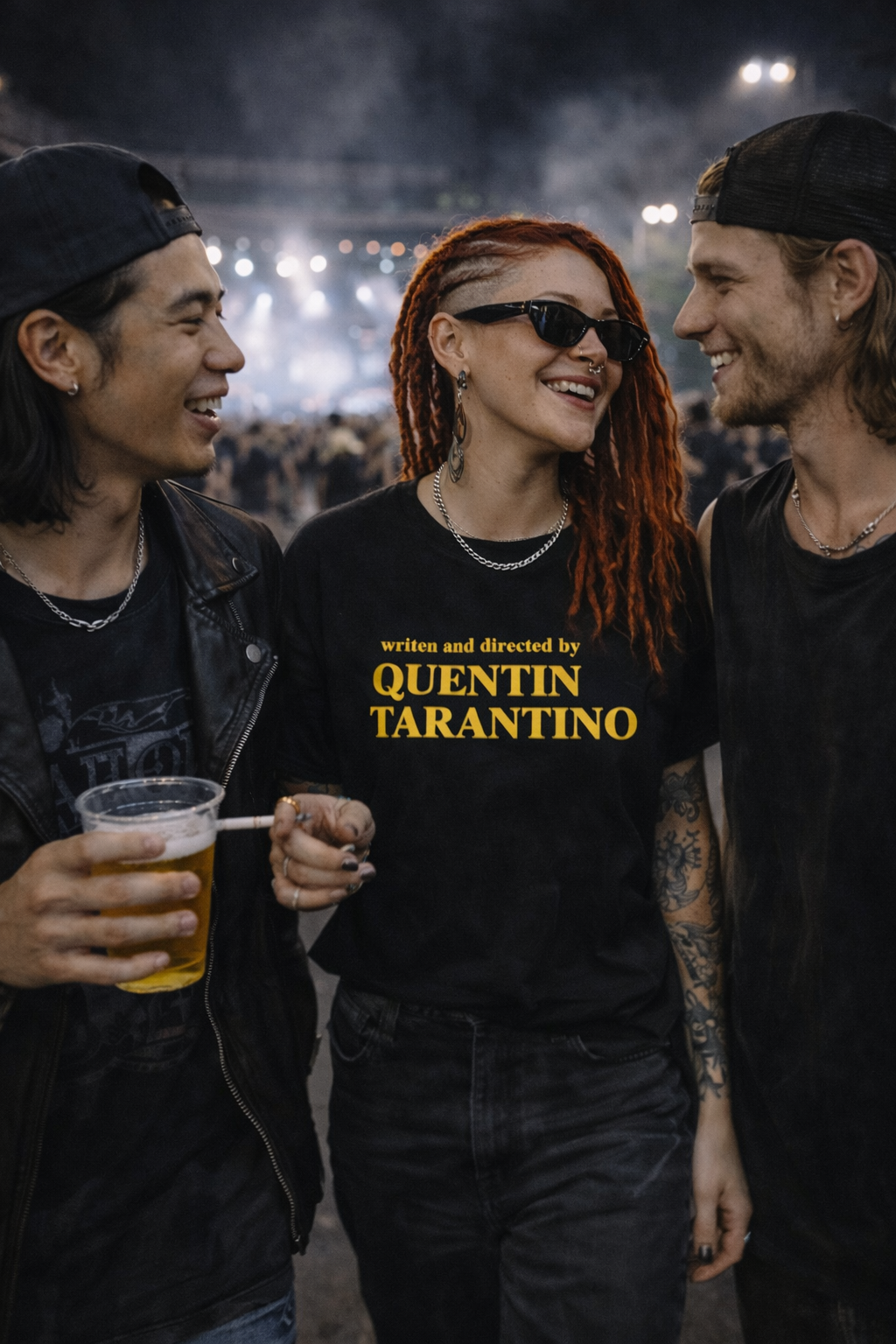 Camiseta WRITTEN AND DIRECTED BY QUENTIN TARANTINO