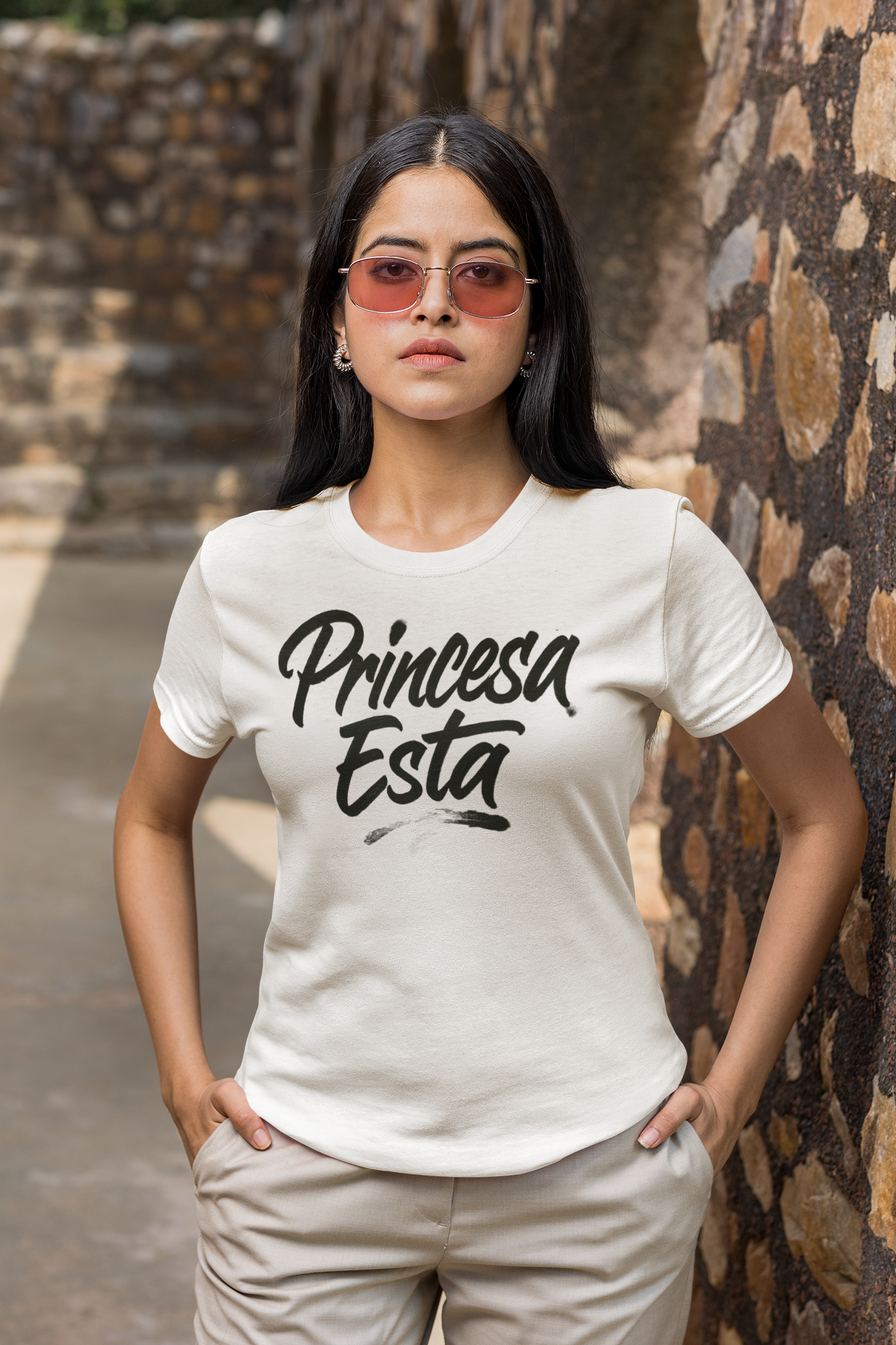 Camiseta para mujer "Princesa esta"