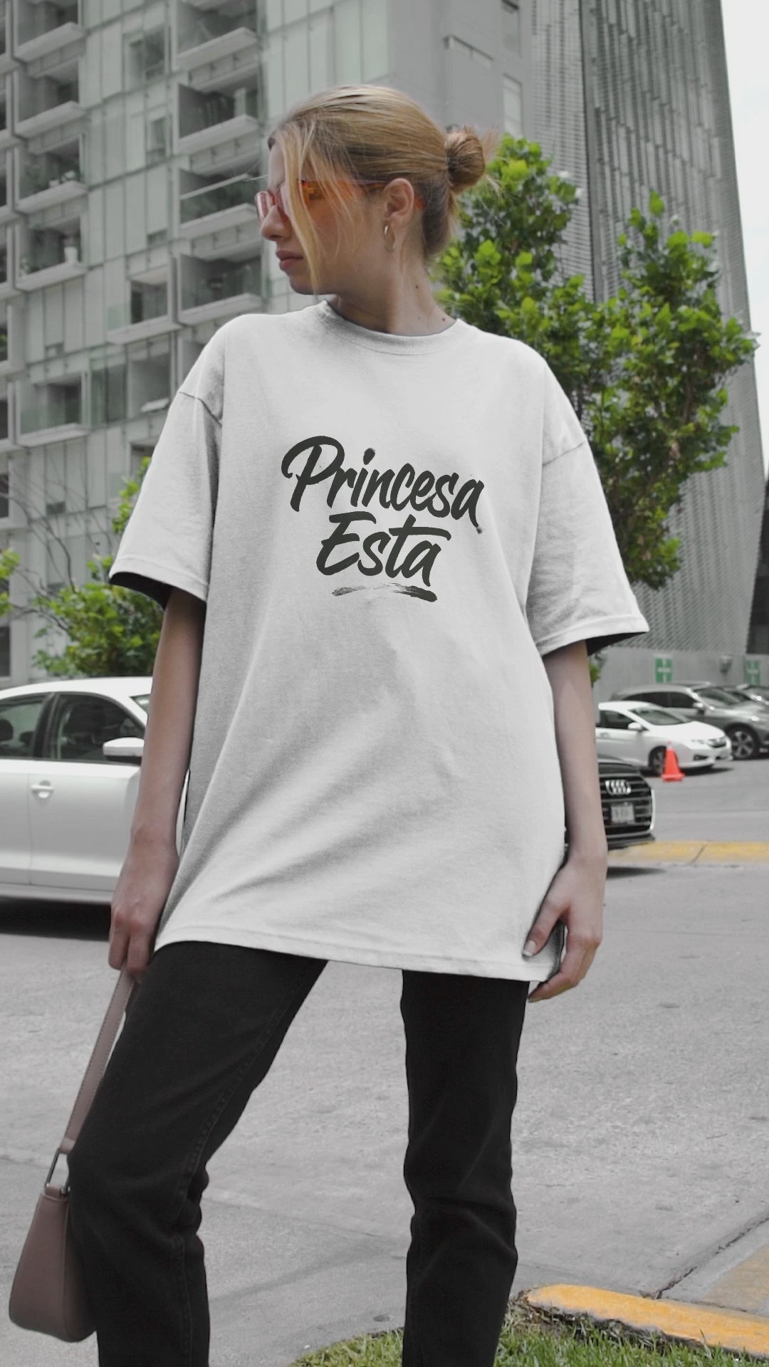 Camiseta para mujer "Princesa esta"