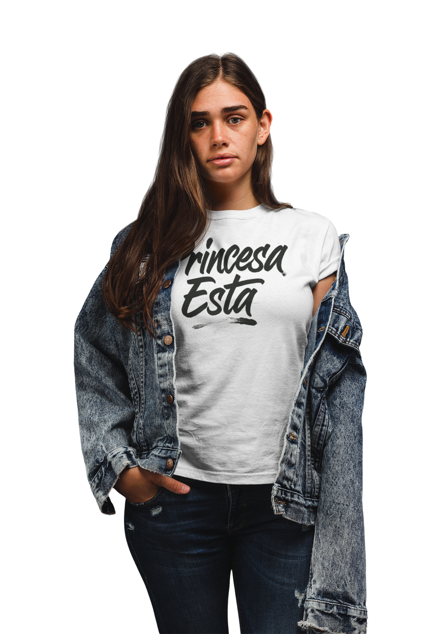 Camiseta para mujer "Princesa esta"